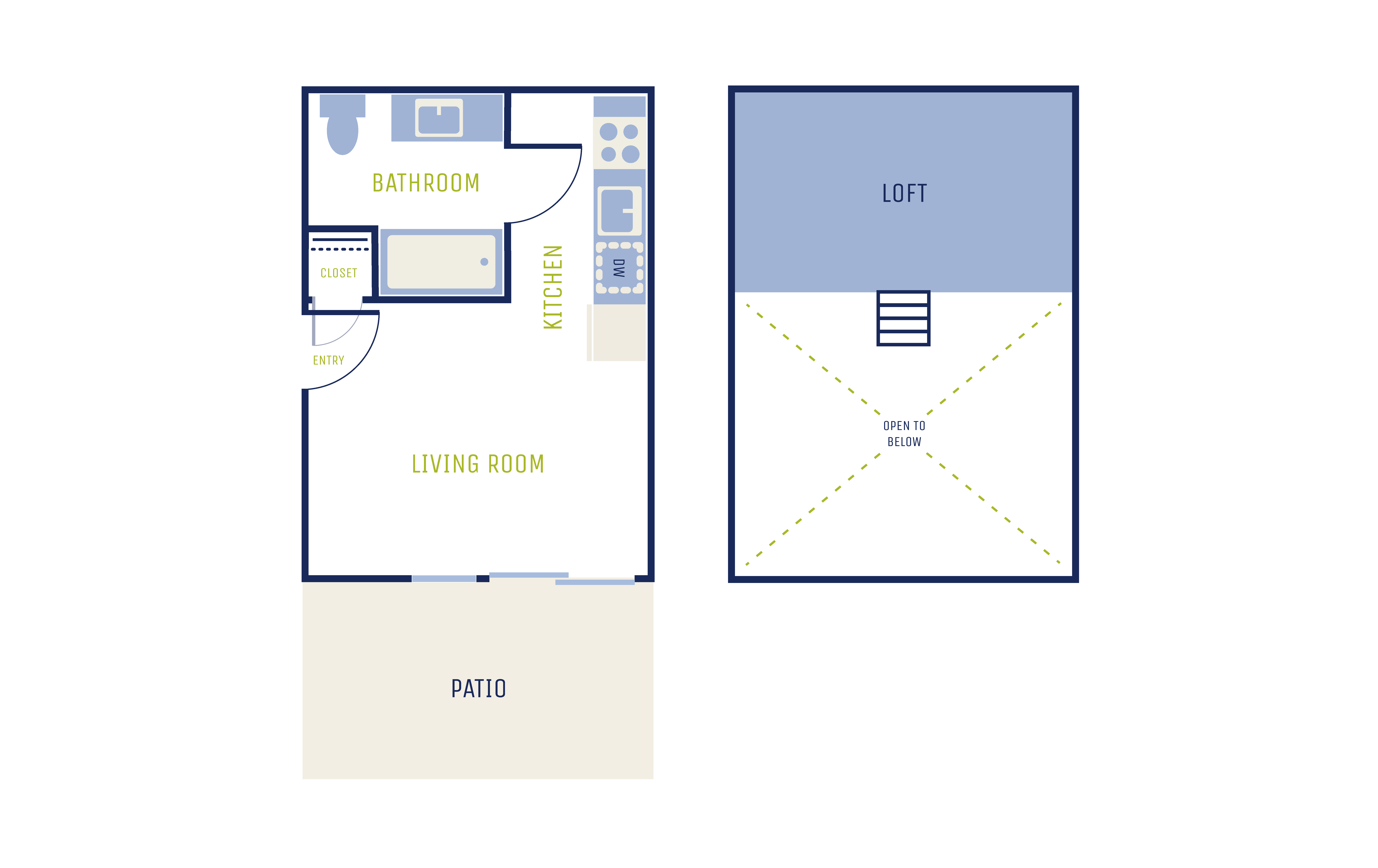 Studio Loft A - Affordable